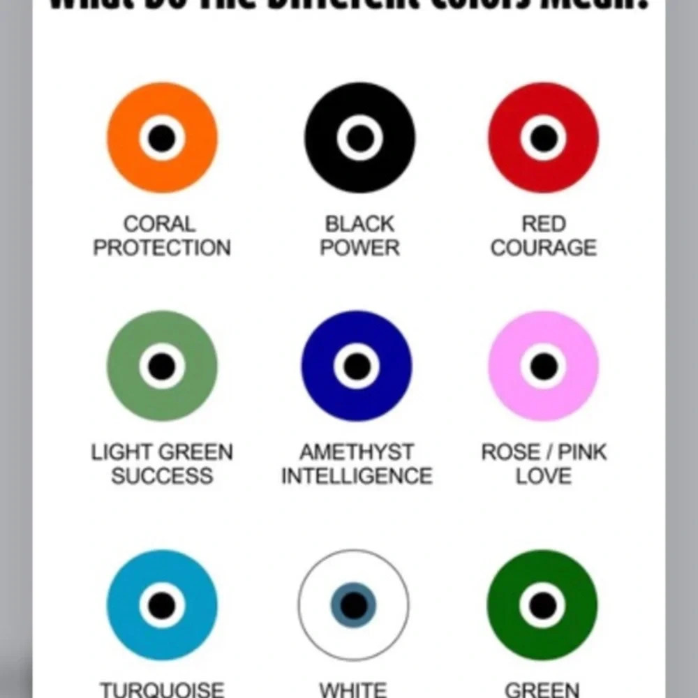 CLEARANCE Lucky Evil Eye Hamsa Bracelet Beads Red Blue String Protection Unisex - Picture 12 of 13